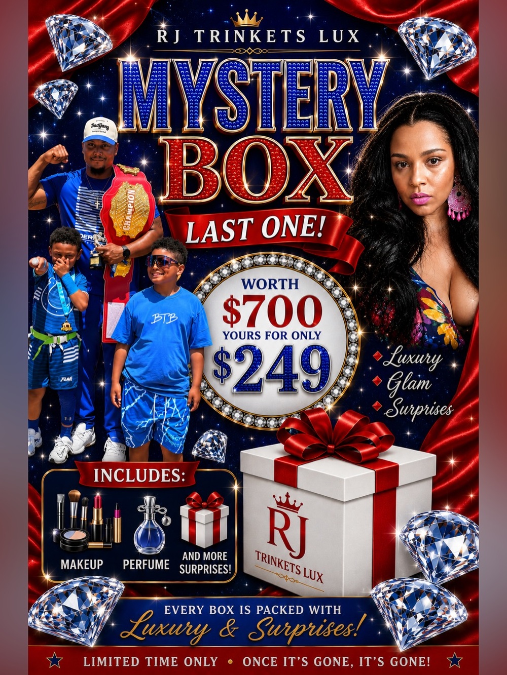 RJ Trinkets Lux Mystery Box -